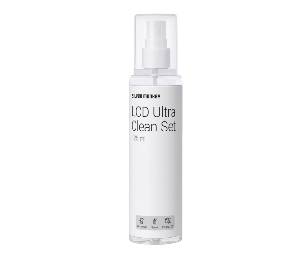 SILVER MONKEY LCD Ultra Clean Set 125ml zestaw czyszczący SMA325 - 1355444 - zdjęcie 2